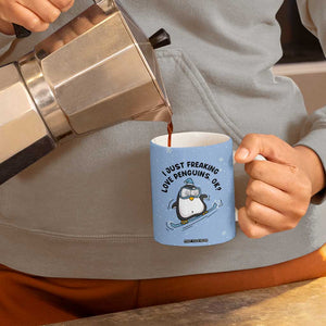 Penguin Gifts Coffee Mug Gift For Girls Friends Teacher Girlfriend Who Loves Penguins TB10 Print Your Wear