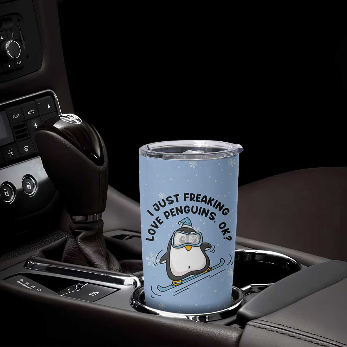 Penguin Gifts Tumbler Cup Gift For Girls Friends Teacher Girlfriend Who Loves Penguins TB10 Print Your Wear