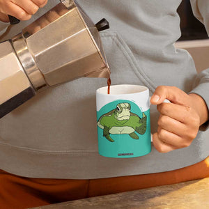 Funny Resting Face Coffee Mug This Is My Happy Face Sea Turtle Gifts TB10 Print Your Wear