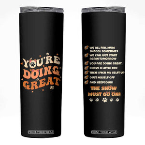 Birthday Gifts For Mom Skinny Tumbler From Daughter Son Cute Mother Day Gift TB10 Black Print Your Wear