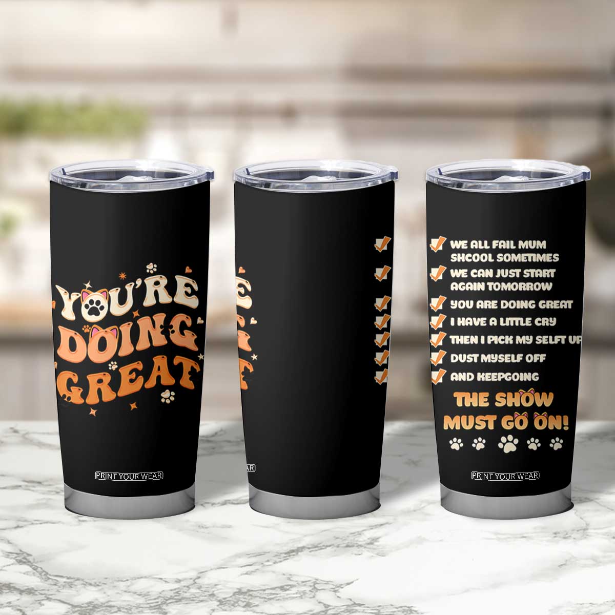 Birthday Gifts For Mom Tumbler Cup From Daughter Son Cute Mother Day Gift TB10 Print Your Wear
