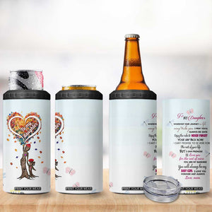 Daughter Gift From Mom 4 in 1 Can Cooler Tumbler Valentines Day Gifts For Daughters TB10 Print Your Wear