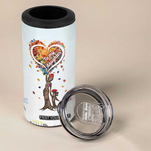 Daughter Gift From Mom 4 in 1 Can Cooler Tumbler Valentines Day Gifts For Daughters TB10 Print Your Wear