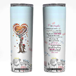 Daughter Gift From Mom Skinny Tumbler Valentines Day Gifts For Daughters TB10 Pastel Print Your Wear