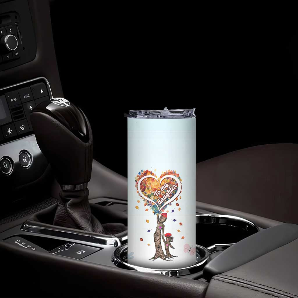 Daughter Gift From Mom Skinny Tumbler Valentines Day Gifts For Daughters TB10 Print Your Wear
