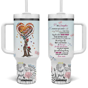 Daughter Gift From Mom Tumbler With Handle Valentines Day Gifts For Daughters TB10 One Size: 40 oz Pastel Print Your Wear
