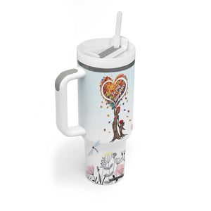 Daughter Gift From Mom Tumbler With Handle Valentines Day Gifts For Daughters TB10 Print Your Wear