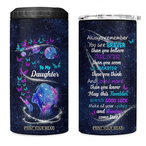 Daughter Gifts 4 in 1 Can Cooler Tumbler Valentines Day Gift For Daughters Adult TB10 One Size: 16 oz Galaxy Print Your Wear