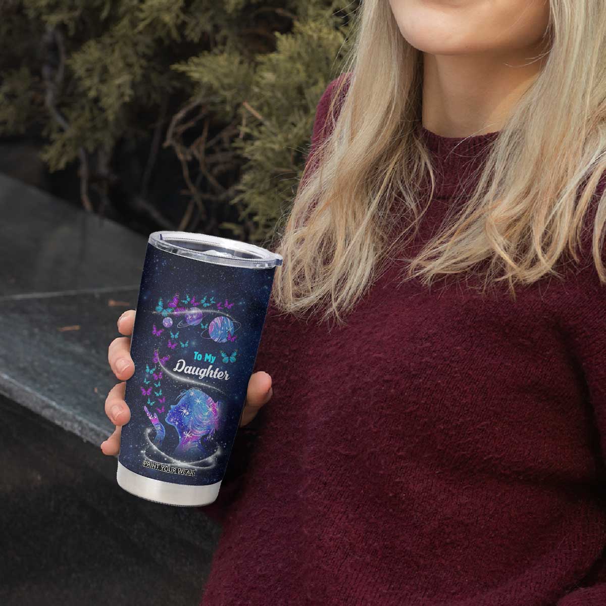 Daughter Gifts Tumbler Cup Valentines Day Gift For Daughters Adult TB10 Print Your Wear