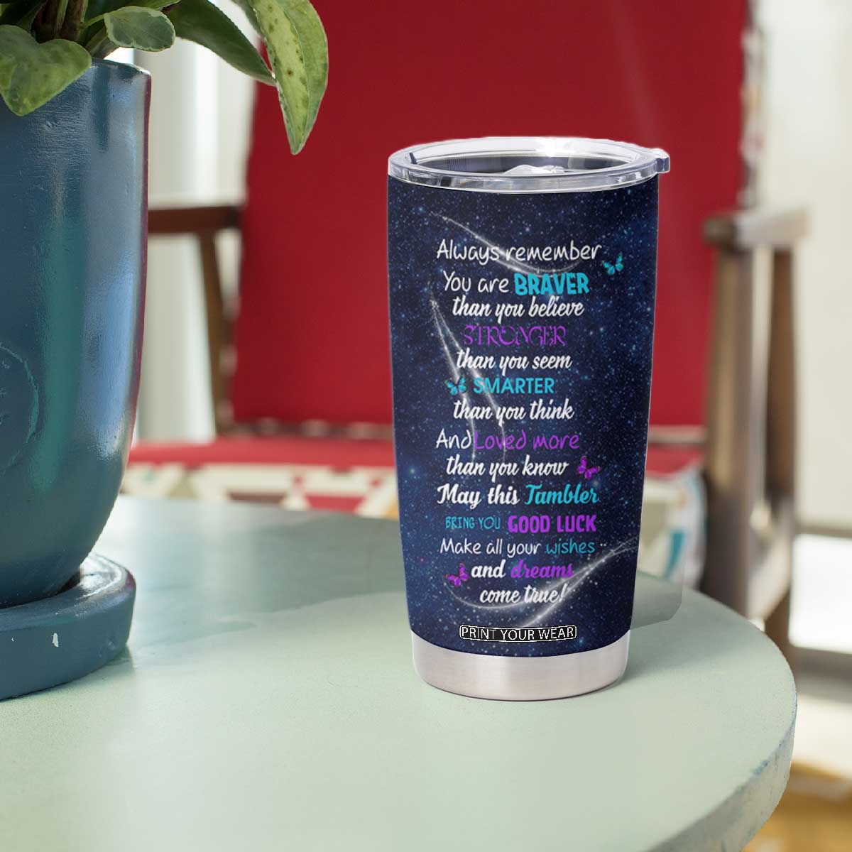 Daughter Gifts Tumbler Cup Valentines Day Gift For Daughters Adult TB10 Print Your Wear