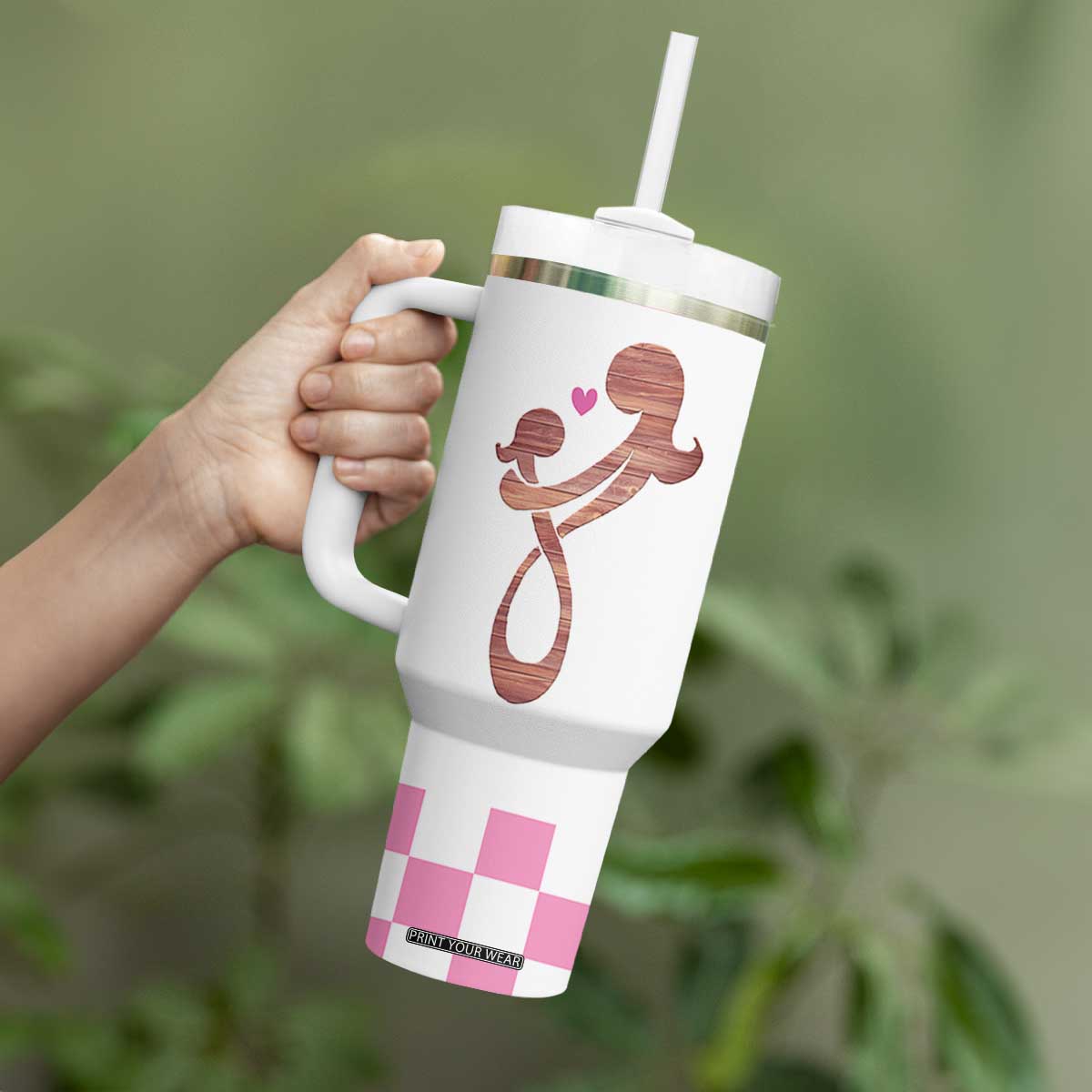 Funny Daughter Gifts Tumbler With Handle To My Badass Daughter From Mom Adult Daughter Birthday Gifts Ideas TB10 Print Your Wear