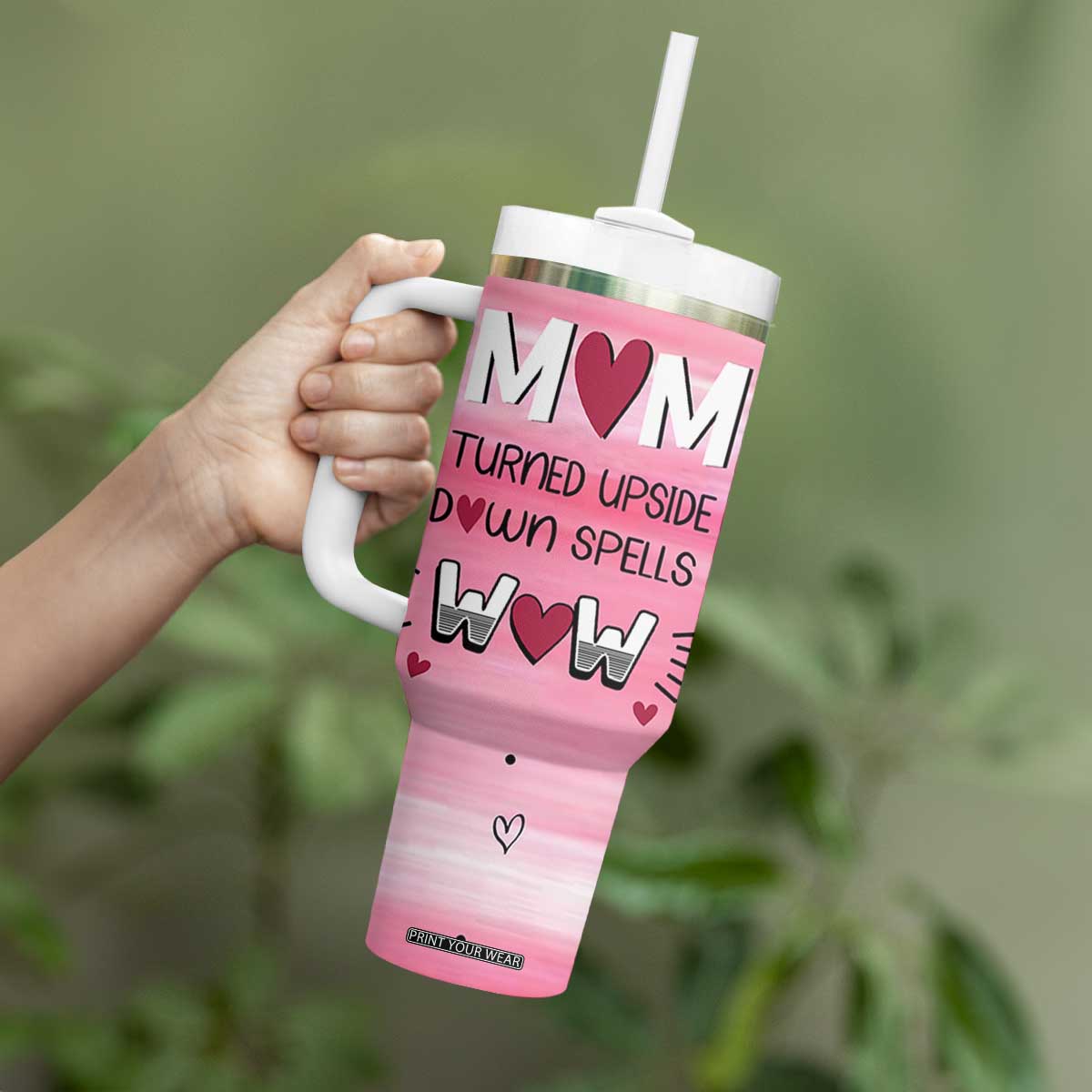 Funny Birthday Gifts For Mom Tumbler With Handle From Daughter Son Sarcastic Mother Day Gift TB10 Print Your Wear