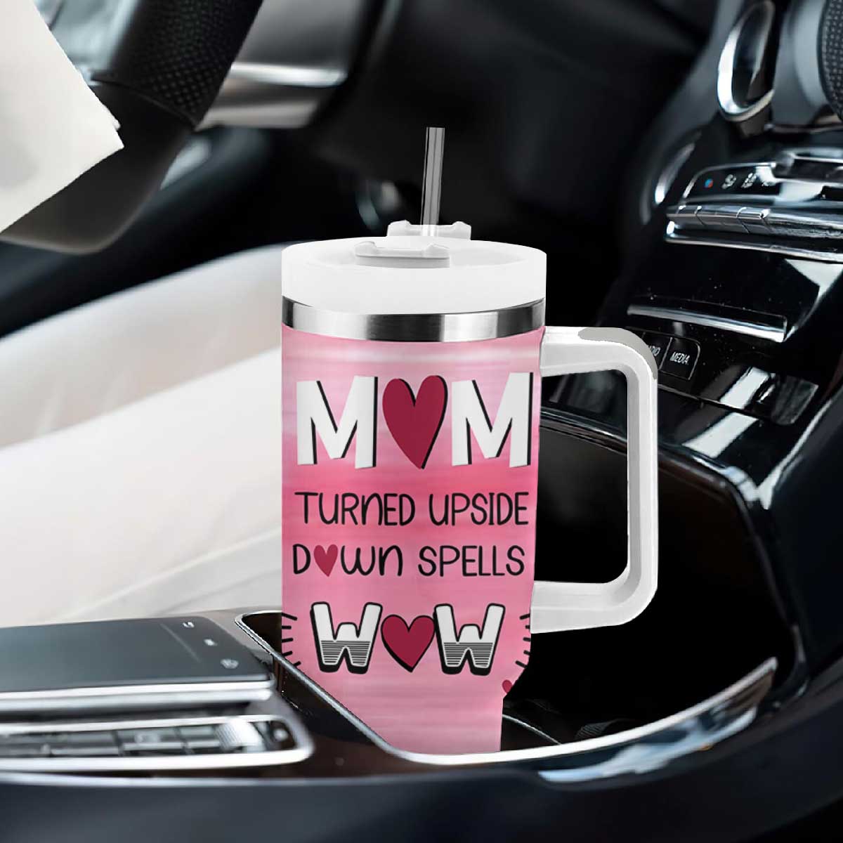 Funny Birthday Gifts For Mom Tumbler With Handle From Daughter Son Sarcastic Mother Day Gift TB10 Print Your Wear