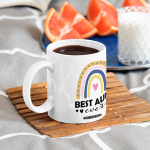 Gift For Aunt Coffee Mug Flower Aunts Gifts For Birthday Christmas Mothers Day Best Aunt Ever TB10 Print Your Wear