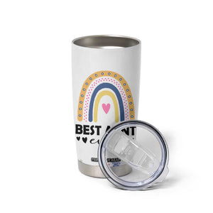 Gift For Aunt Tumbler Cup Flower Aunts Gifts For Birthday Christmas Mothers Day Best Aunt Ever TB10 Print Your Wear