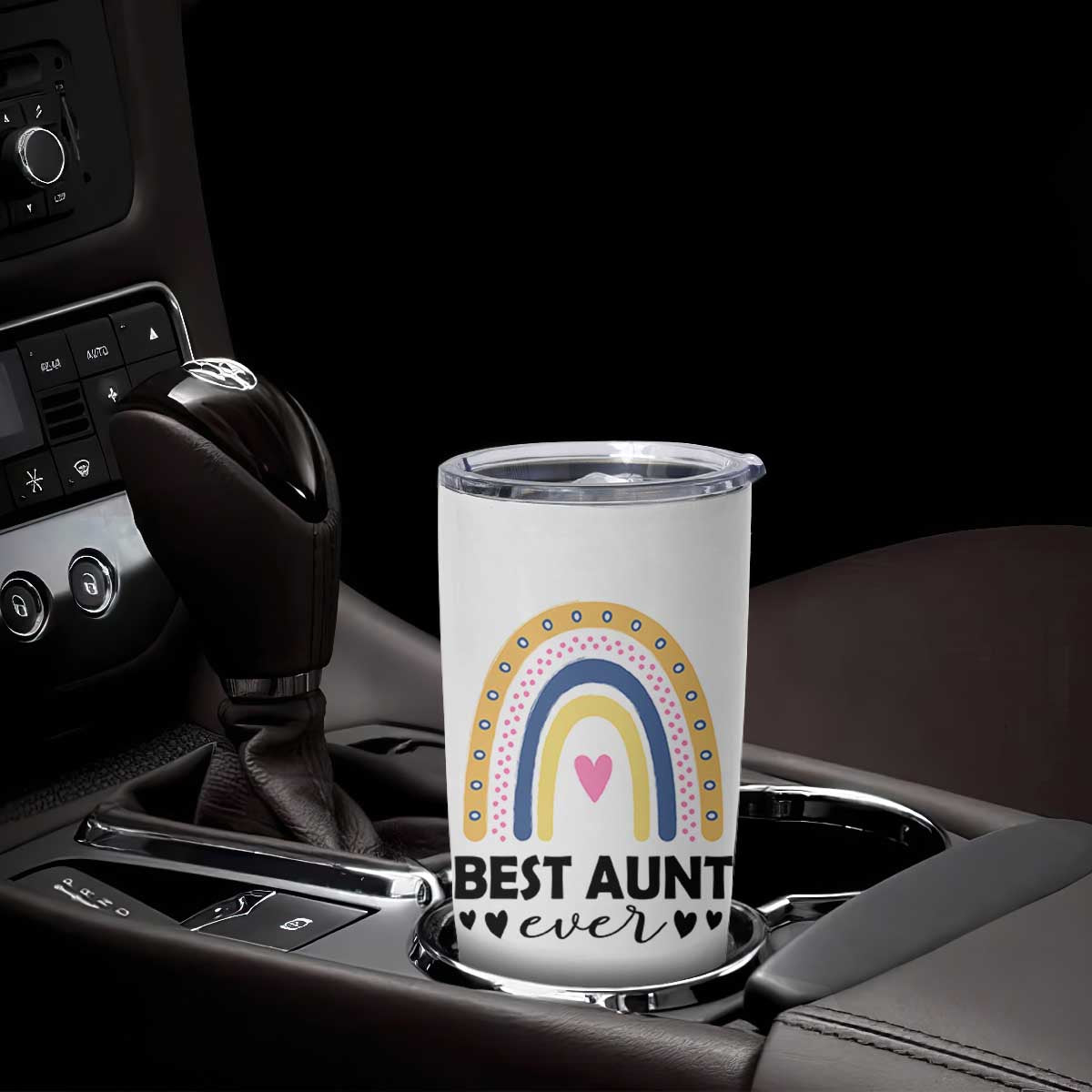 Gift For Aunt Tumbler Cup Flower Aunts Gifts For Birthday Christmas Mothers Day Best Aunt Ever TB10 Print Your Wear
