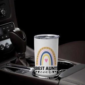 Gift For Aunt Tumbler Cup Flower Aunts Gifts For Birthday Christmas Mothers Day Best Aunt Ever TB10 Print Your Wear