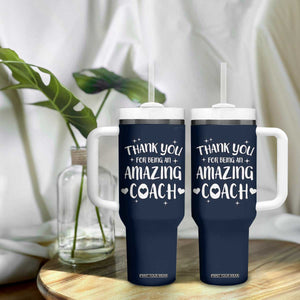Coach Thank You Tumbler With Handle Basketball Football Sports Coach Appreciation Gifts TB10 Print Your Wear
