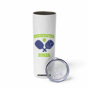 Funny Pickleball Skinny Tumbler Designated Dinker Dink Responsibly TB10 Print Your Wear