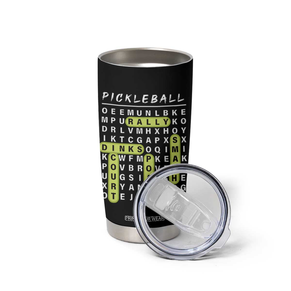 Funny Pickleball Lovers Tumbler Cup Pickleball Gift for Coach Player Him Her TB10 Print Your Wear