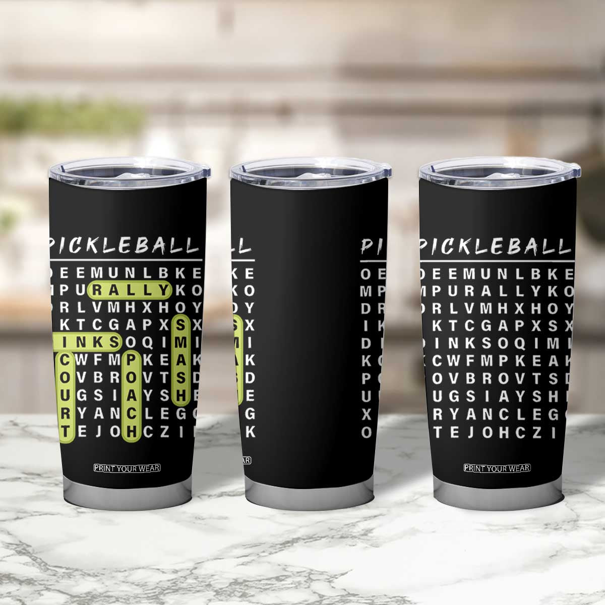 Funny Pickleball Lovers Tumbler Cup Pickleball Gift for Coach Player Him Her TB10 Print Your Wear