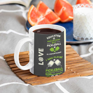 Pickleball Coffee Mug Gift for Pickle Ball Lovers Pickleballs Coach Player TB10 Print Your Wear