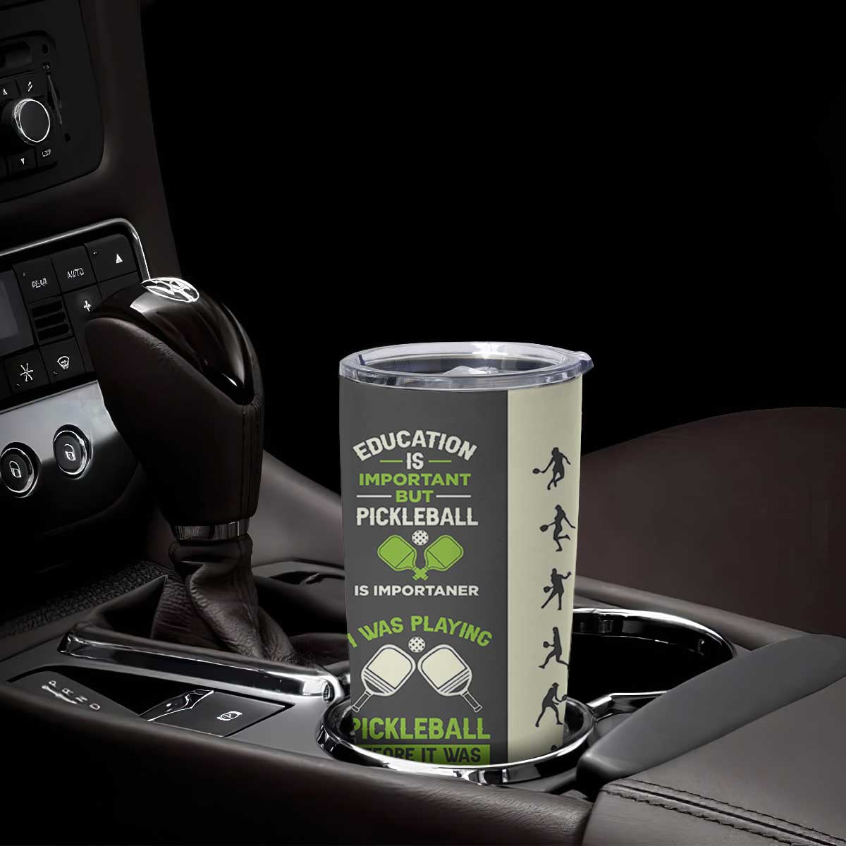 Pickleball Tumbler Cup Gift for Pickle Ball Lovers Pickleballs Coach Player TB10 Print Your Wear