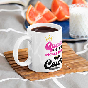 Pickleball Gifts For Women Coffee Mug Queen Of The Court TB10 Print Your Wear