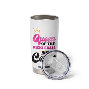 Pickleball Gifts For Women Tumbler Cup Queen Of The Court TB10 Print Your Wear