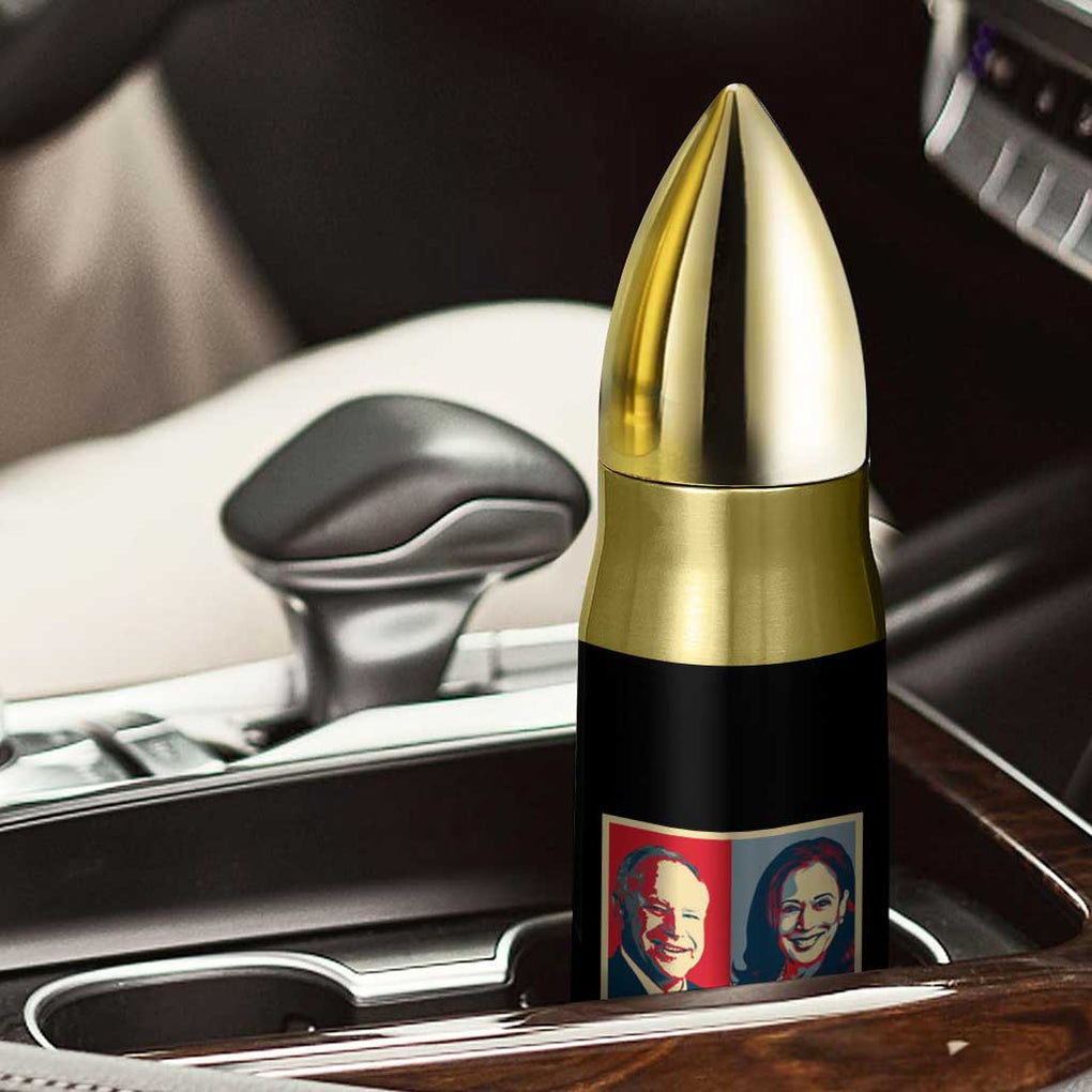Harris Walz for President 2024 Bullet Tumbler Kamala Presidential Election TB10 Print Your Wear