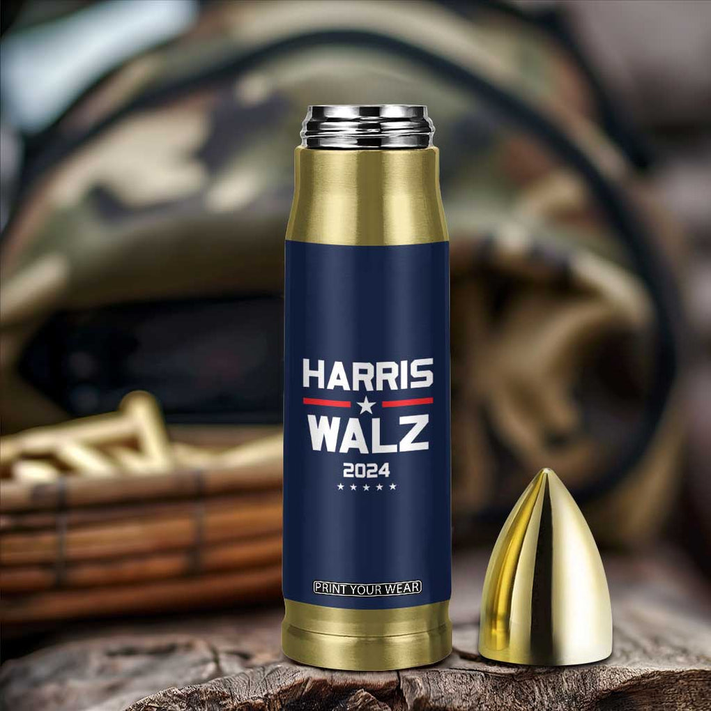 Kamala Harris Tim Walz 2024 Presidential Election Bullet Tumbler TB10 Print Your Wear