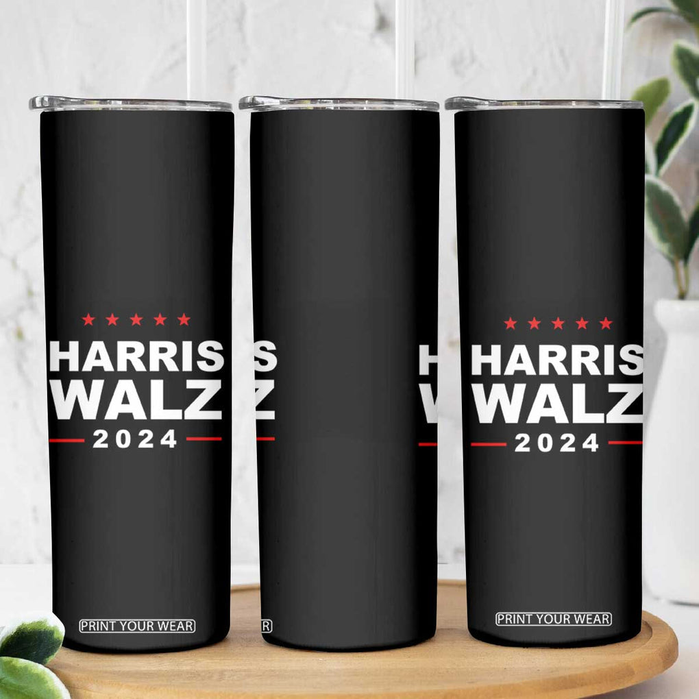 Harris Walz 2024 Skinny Tumbler Kamala Tim Walzt Presidential Election TB10 Print Your Wear