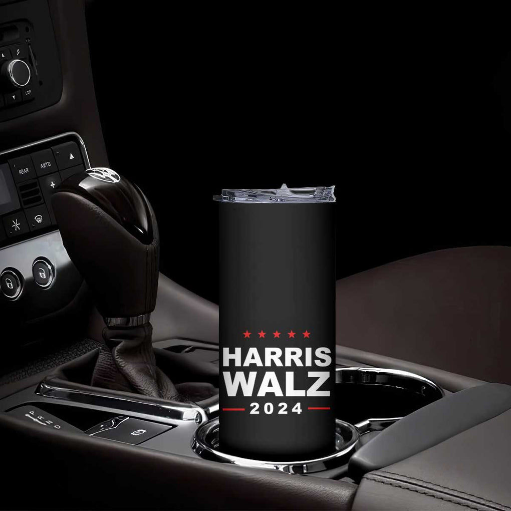 Harris Walz 2024 Skinny Tumbler Kamala Tim Walzt Presidential Election TB10 Print Your Wear