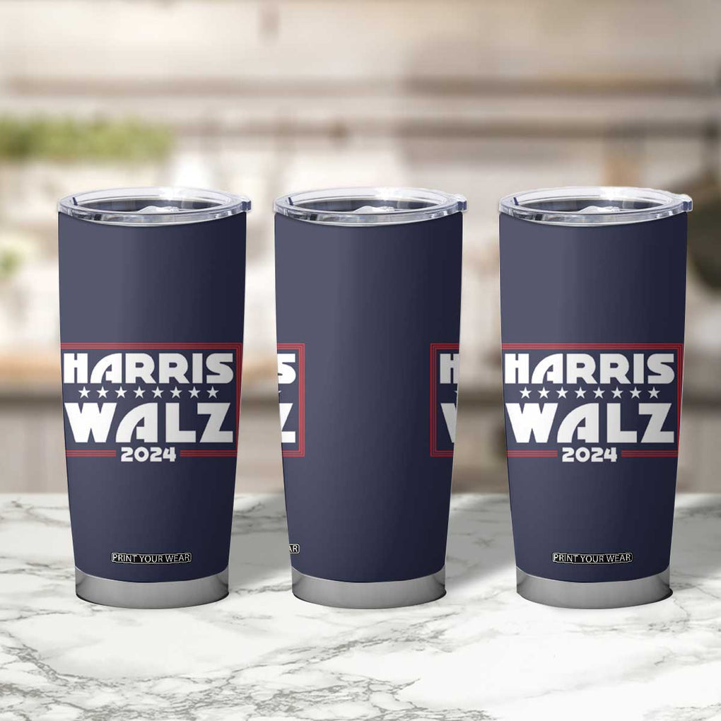 Harris Walz 2024 Election Tumbler Cup We're Not Going Back Kamala Madam President TB10 Print Your Wear