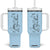Personalized Vet Tech Tumbler With Handle Custom Name Vet Staff Appreciation Gift Tarot Card TB10 One Size: 40 oz Blue Print Your Wear