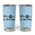 Personalized Vet Tech Tumbler Cup Vet Staff Appreciation Gift Tarot Card Custom Name TB10 Blue Print Your Wear