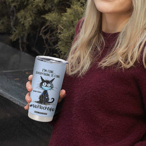 Personalized Veterinarian Vet Tech Tumbler Cup Custom Name Vet Staff Gift Veterinarian Graduation TB10 Print Your Wear