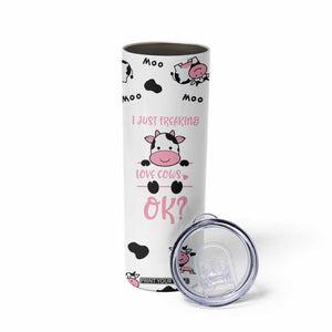 Cow Gifts For Women Skinny Tumbler Funny Cow Lovers Gift For Women Girlfrend Kids TB10 Print Your Wear