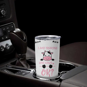 Cow Gifts For Women Tumbler Cup Funny Cow Lovers Gift For Women Girlfrend Kids TB10 Print Your Wear