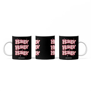 Howdy Cowgirl Coffee Mug Western Girl Country Rodeo Pink Cowgirl TB10 Print Your Wear