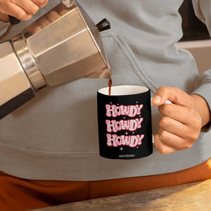 Howdy Cowgirl Coffee Mug Western Girl Country Rodeo Pink Cowgirl TB10 Print Your Wear