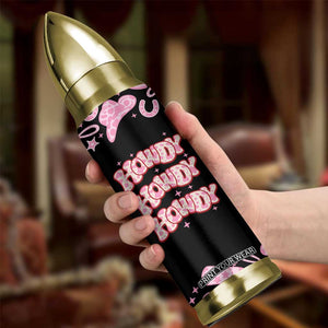 Howdy Cowgirl Bullet Tumbler Western Girl Country Rodeo Pink Cowgirl TB10 Print Your Wear