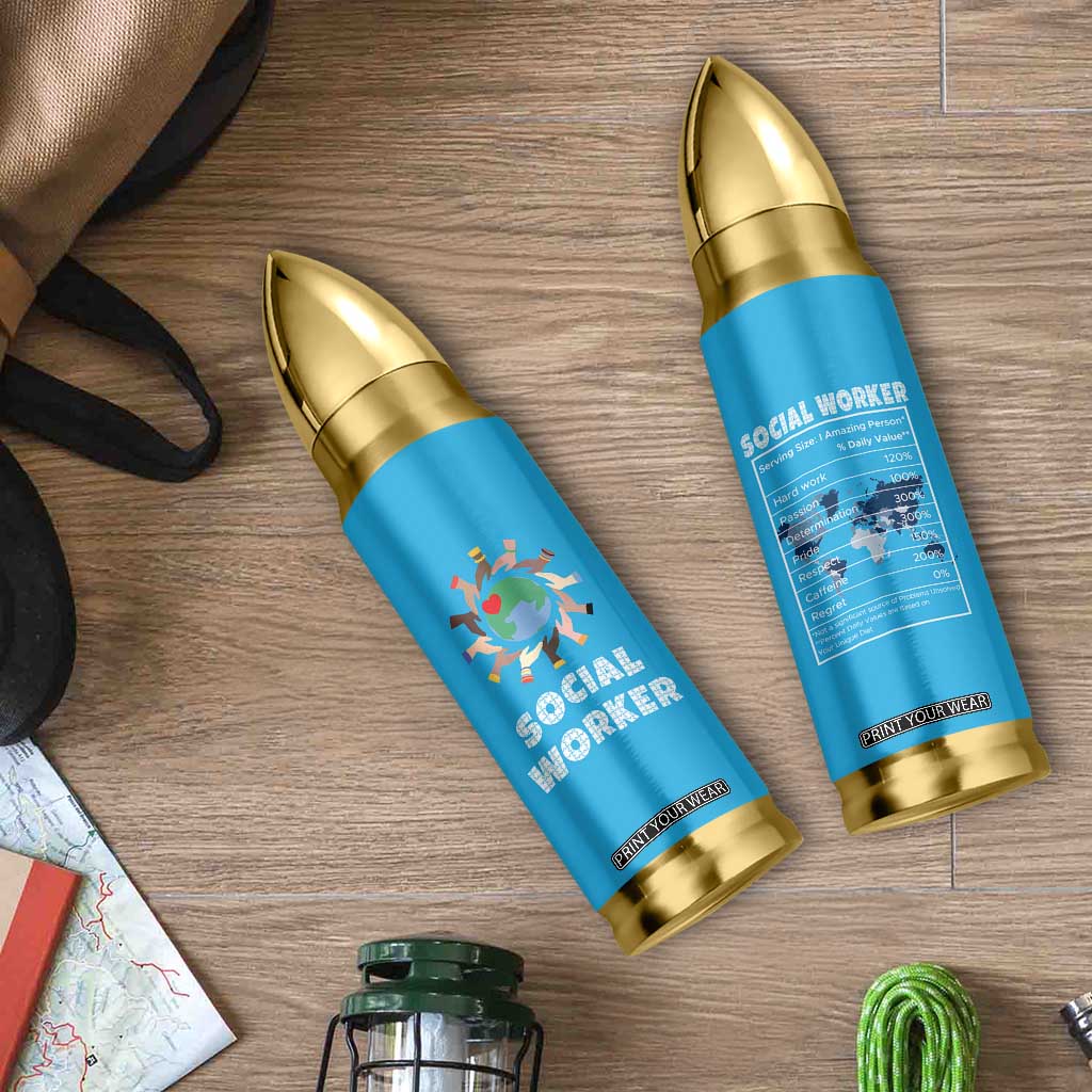 Social Worker Gifts Bullet Tumbler Appreciation Gifts For Social Works Practitioner TB10 Print Your Wear