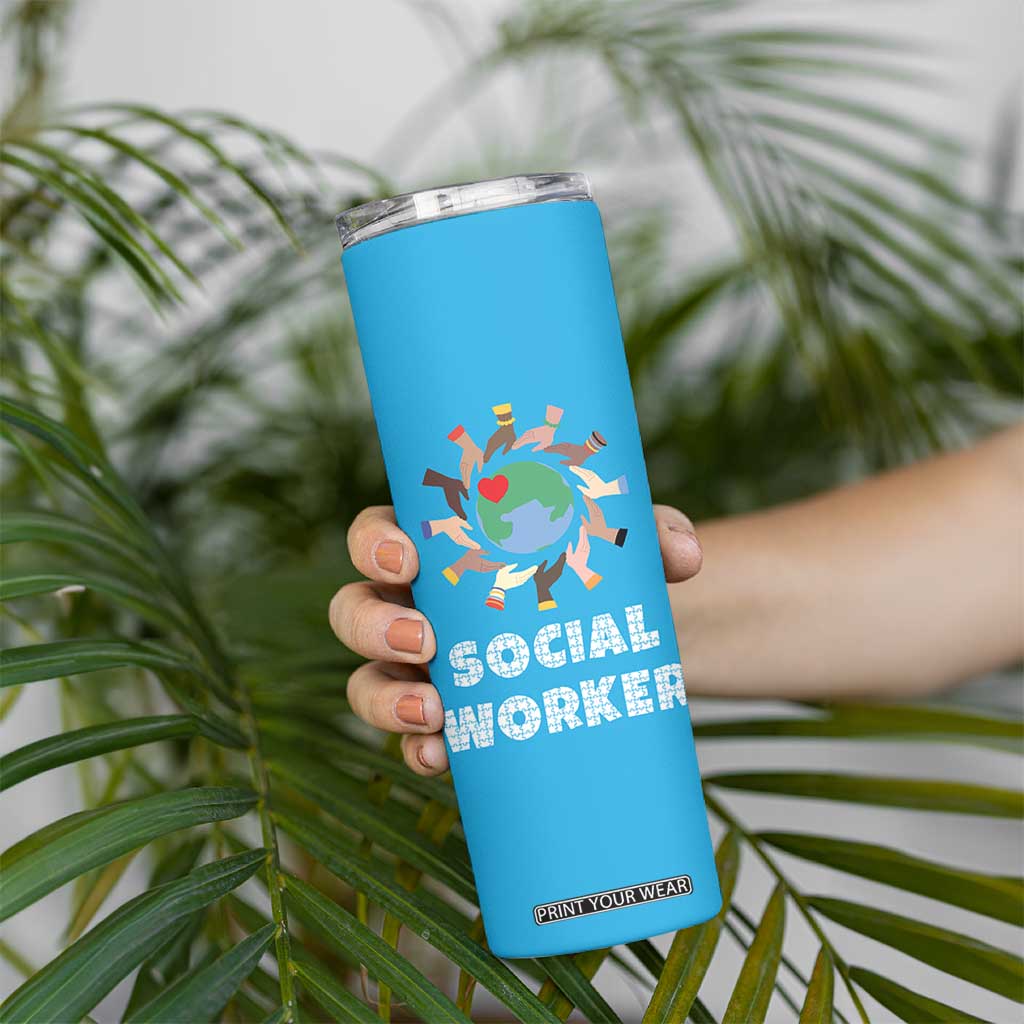 Social Worker Gifts Skinny Tumbler Appreciation Gifts For Social Works Practitioner TB10 Print Your Wear