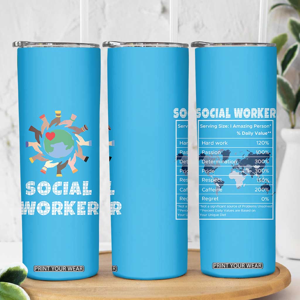 Social Worker Gifts Skinny Tumbler Appreciation Gifts For Social Works Practitioner TB10 Print Your Wear