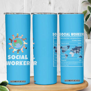 Social Worker Gifts Skinny Tumbler Appreciation Gifts For Social Works Practitioner TB10 Print Your Wear