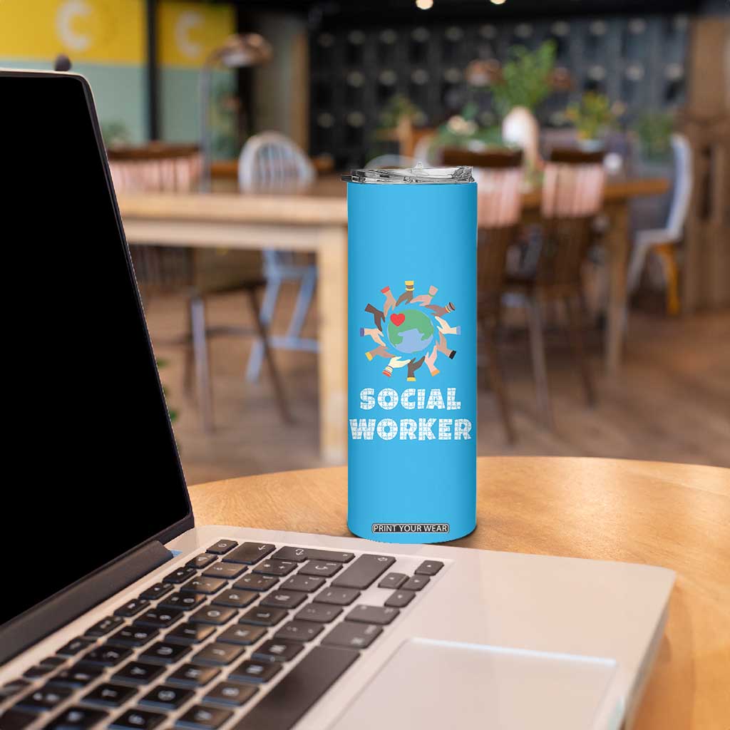 Social Worker Gifts Skinny Tumbler Appreciation Gifts For Social Works Practitioner TB10 Print Your Wear