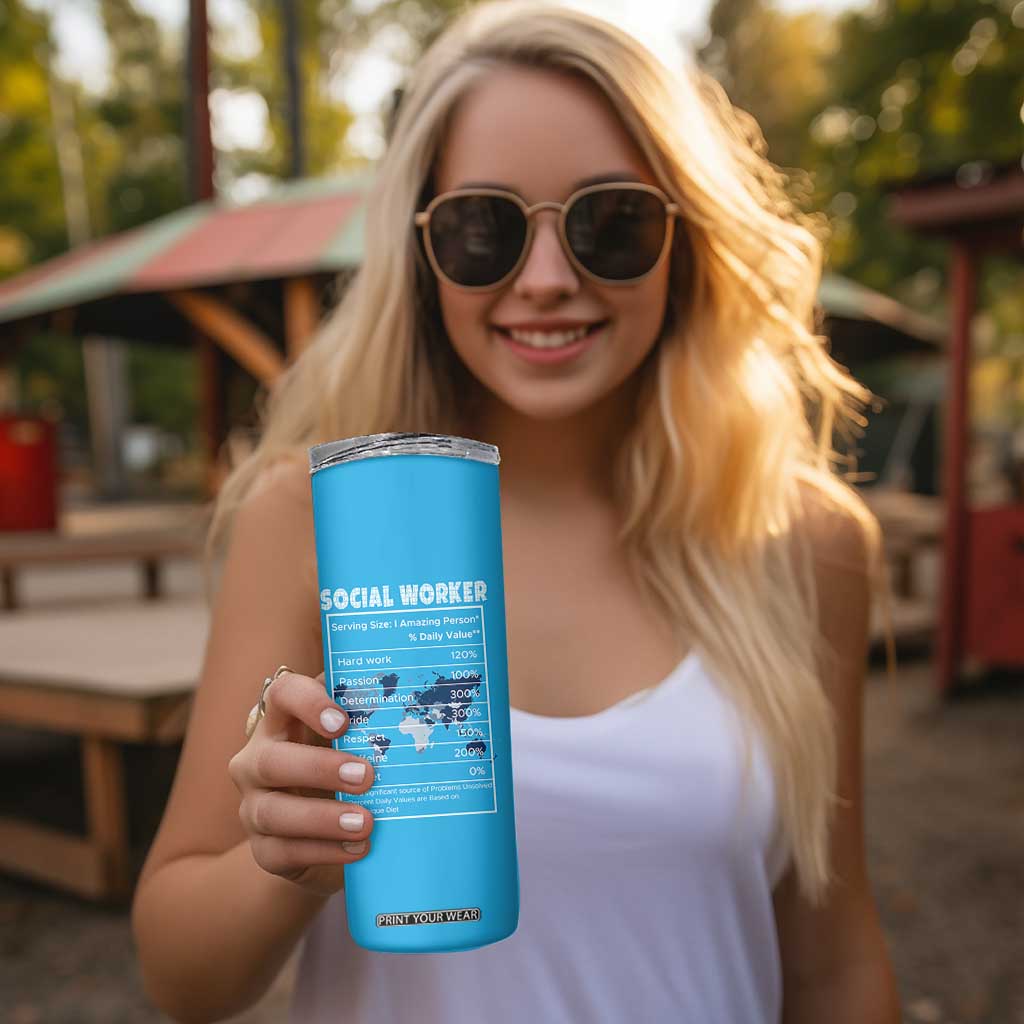 Social Worker Gifts Skinny Tumbler Appreciation Gifts For Social Works Practitioner TB10 Print Your Wear