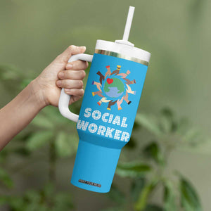 Social Worker Gifts Tumbler With Handle Appreciation Gifts For Social Works Practitioner TB10 Print Your Wear
