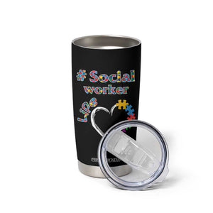 Social Worker Gifts Tumbler Cup Social Works Practitioner Appreciation Week TB10 Print Your Wear